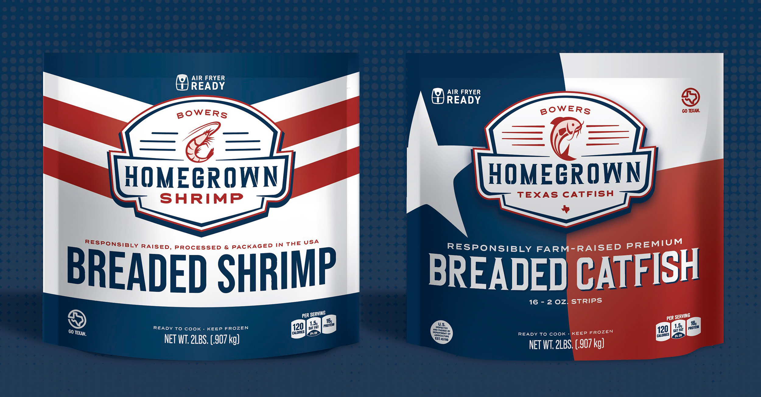 Homegrown Par Fried Shrimp Pouch